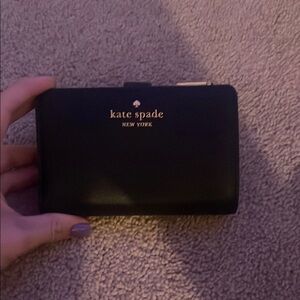 Kate Spade Black Leather Wallet